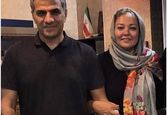 تصویر جدید رزیتا غفاری کنار همسرش+عکس