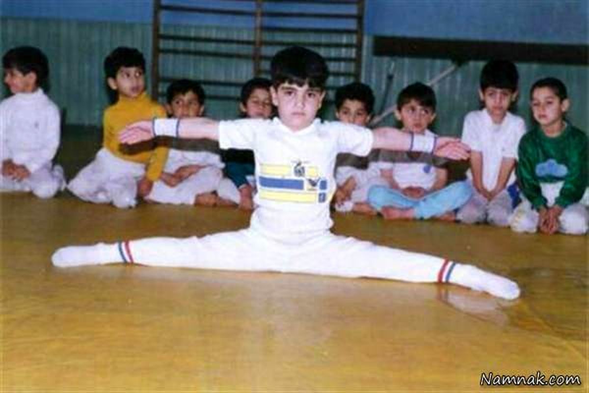 عکس بامزه از کودکی بهداد سلیمی