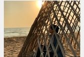 حال غریب شیوا طاهری هنگام غروب دیدنی +عکس
