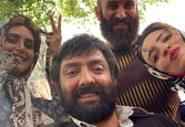 سلفی بانمک بهرام رادان درکنار الناز شاکردوست+عکس