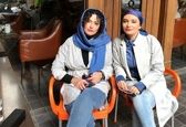  عکس دو نفره لیندا کیانی و لادن مستوفی