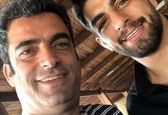 عکس‌های صمیمی منوچهر هادی با قهرمان المپیک