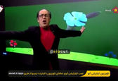 حرکات موزون و جنجالی بهمن هاشمی روی آنتن زنده +فیلم