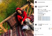 عکس بازیگران: سرگرمی روزهای کرونایی الناز شاکردوست