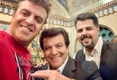 سلفی بهرنگ علوی با عباس قادری +عکس