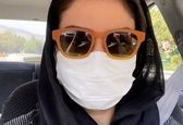 بیرون آمدن مونا فرجاد بعد از مدتها از خانه اش + عکس 