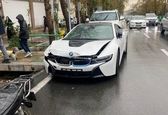 بلایی که  موتور سر بی ام و ده میلیاردی آورد+عکس 