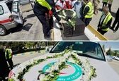 تصاویر تلخ از حادثه اتوبوس خبرنگاران
