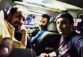 گریم متفاوت امین زندگانی در پشت صحنه «شب» +عکس