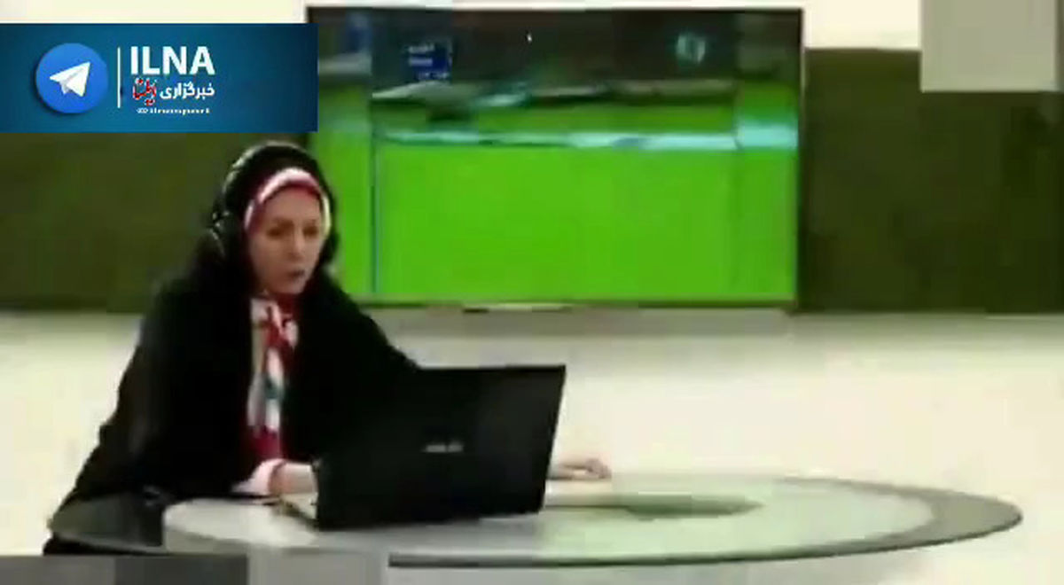 وقتی آزاده نامداری گزارشگر فوتبال بود +فیلم
