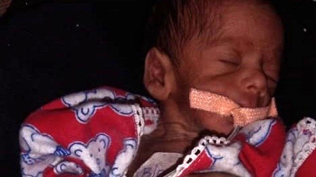 حمله موش ها به نوزاد در بیمارستان! +عکس