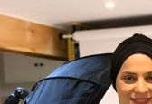 ظاهر جدید روشنک عجمیان  در کانادا+ عکس 