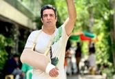  منوچهر هادی و دخترش با ژست‌ بامزه + عکس