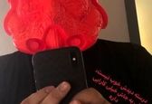 چهره ترسناک مهراب قاسمخانی با ماسک عجیبش +عکس