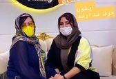 تیپ عجیب فلور نظری در سالن زیبایی +عکس