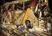 واژگونی مرگبار اتوبوس فوتسالیست‌ها در جاده کرج چالوس +عکس 
