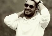 چاق سلامتی جواد عزتی در کنار بازیگر زن 