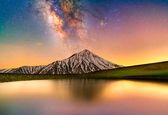 عکسی حیرت انگیز از کهکشان راه شیری بر آسمان ایران