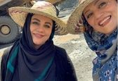 کلاه تابستانی شبنم مقدمی و نرگس آبیار  +عکس 