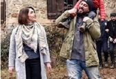 گردش محسن کیایی با عایشه گل بازیگر ترک +عکس