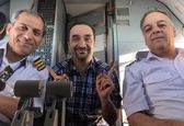 نیما کرمی در کابین خلبان +عکس