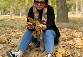 گردش پاییزی لاله صبوری +عکس