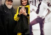 لاغری باورنکردنی محمدرضا شریفی نیا سوژه دخترش شد+عکس