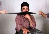 رکورددار سبیل در ایران درگذشت +عکس