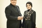 سالار عقیلی در کنار همسر خوش تیپش+عکس