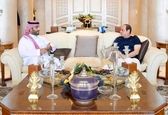 میز لاکچری برای بن سلمان در مصر +عکس