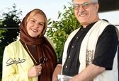 افسانه چهره ازاد و همسر بازیگرش +عکس