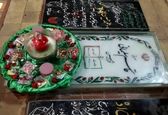 مزار سردار شهید سلیمانی در شب یلدا +عکس