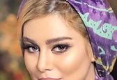 قیافه بلوند سحر قریشی با این نما 