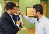 خانواده کاملا پسرونه وزیر جوان روحانی +عکس