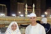  امیرخان و مادرش در مسجدالحرام +عکس