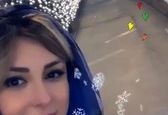 عکس جالب نیوشا ضیغمی در تونل!  