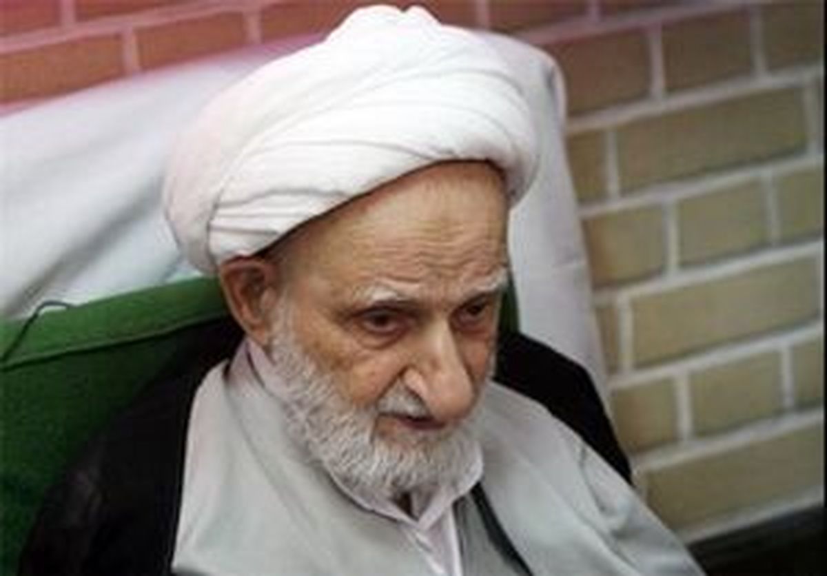 اسرار سنگ قبر آیت الله بهجت +عکس