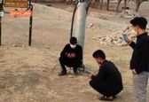 امتحان دادن کنار جاده ای! +عکس