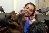 حیوان های جور با جور  نفیسه روشن + عکس 