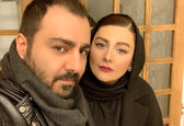 هنگامه قاضیانی و برادرش +عکس