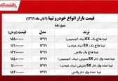 قیمت روز انواع تیبا +جدول 