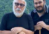 دیدار رضا داوودنژاد با پدرش بعد از ۵ ماه قرنطینه+عکس