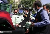قمه عجیب اوباش در دست فرمانده انتظامی تهران +عکس