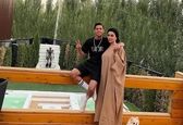 تعطیلات لاکچری مهدی قایدی و همسرش +عکس