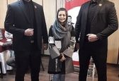 نفیسه روشن با نامزد خوشتیپ و قدبلندش!| نامزدی نفیسه روشن با پسر دایی باباش