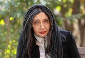 قیافه آبرنگی کتایون ریاحی با این نما 