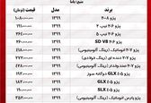 قیمت روز انواع پژو در بازار آزاد