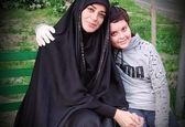 الهام چرخنده به همراه پسرش +عکس