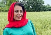 نمایی از سروریخت صبا راد با شوهر دوم 