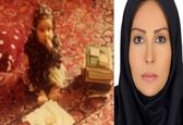 عکس بامزه کودکی پرستو صالحی پای سجاده نماز +عکس